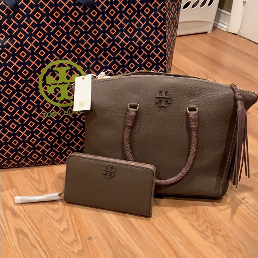 Brand New Tory Burch Bag And Matching Wallet